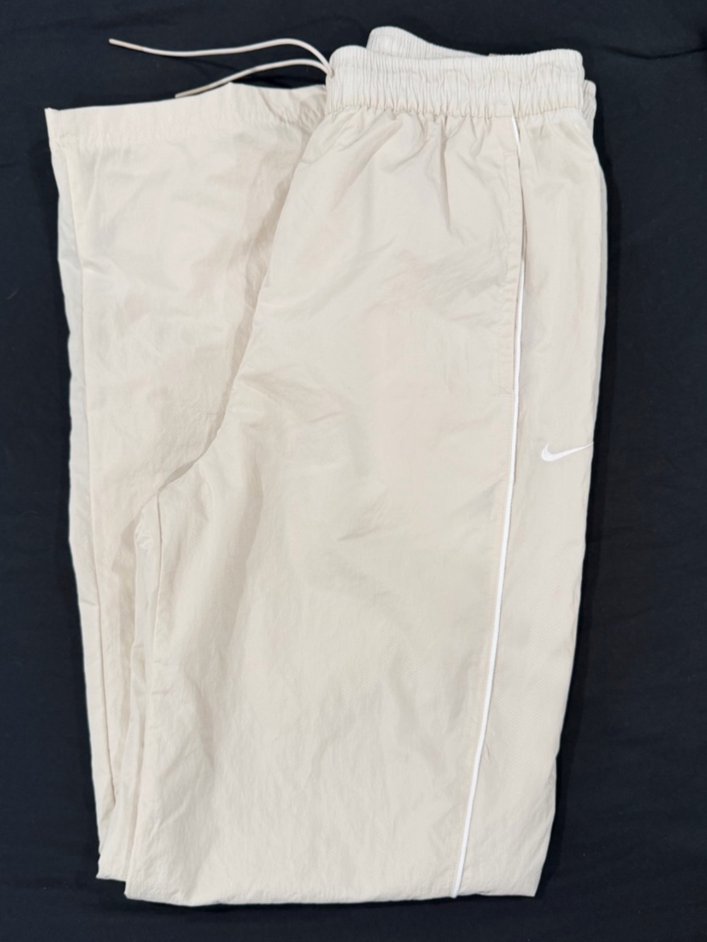 NIKE BEIGE TRACK PANTS